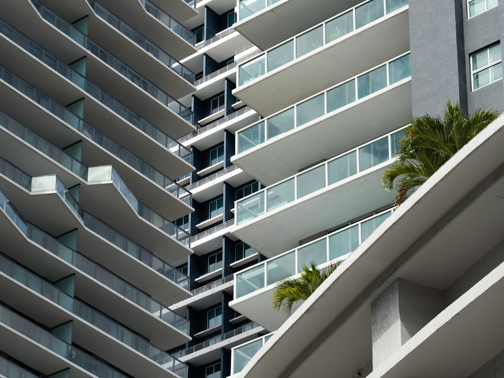 Residential tower exterior